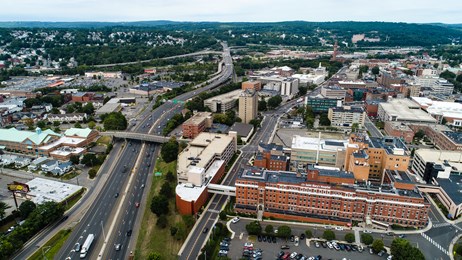 overhead shot of Waterbury